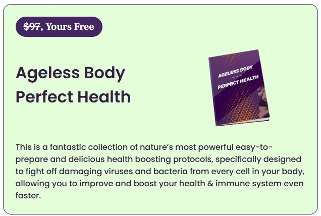 Ageless Body Perfect Health bonus book